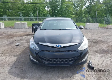 2015 Hyundai Sonata Hybrid из США, поврежденный, VIN KMHEC4A47FA123024